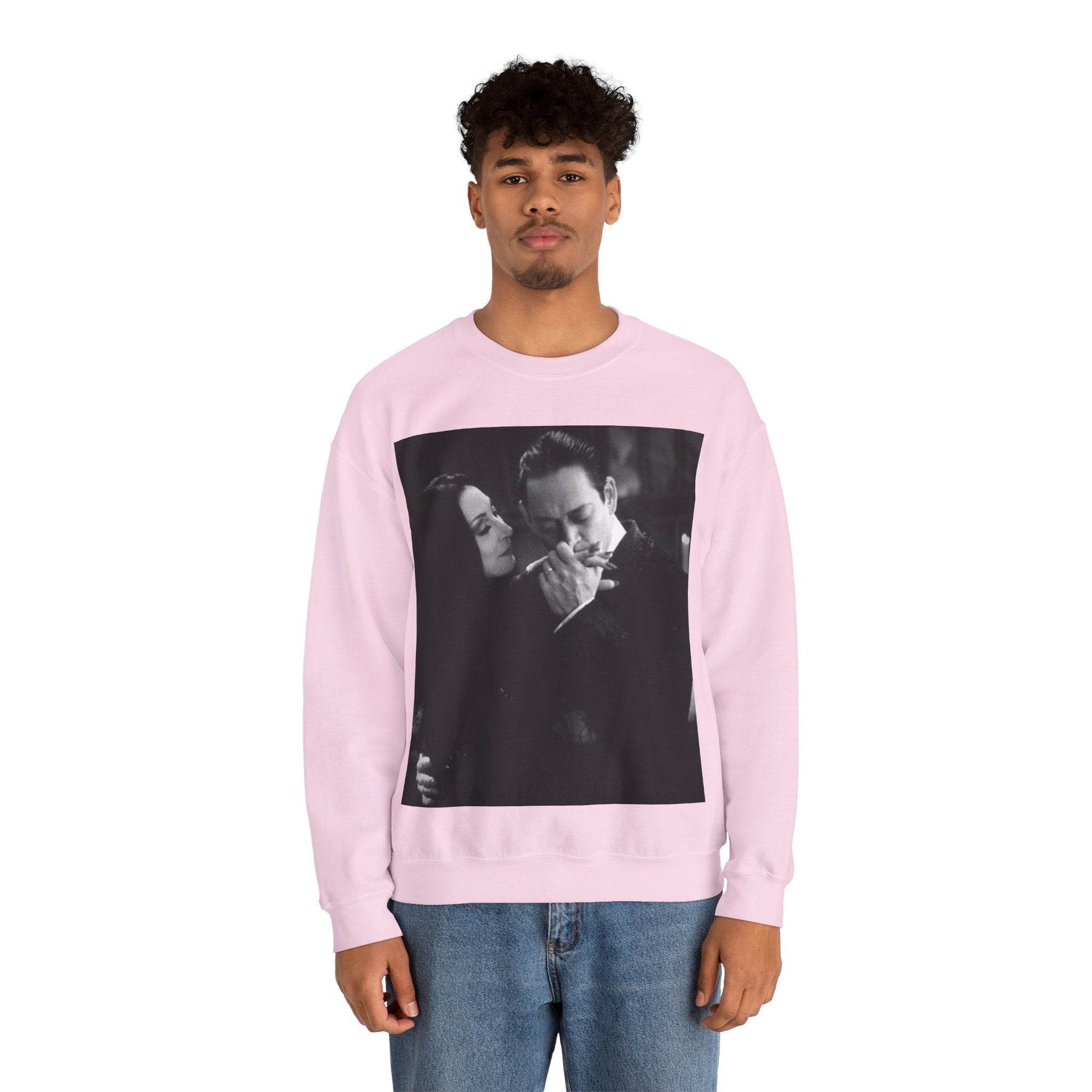 Couple Gothic Unisex Sweatshirt - Gomes & Morticia Design - IntuitiveEncBoutique