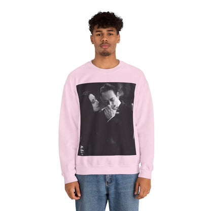 Couple Gothic Unisex Sweatshirt - Gomes & Morticia Design - IntuitiveEncBoutique