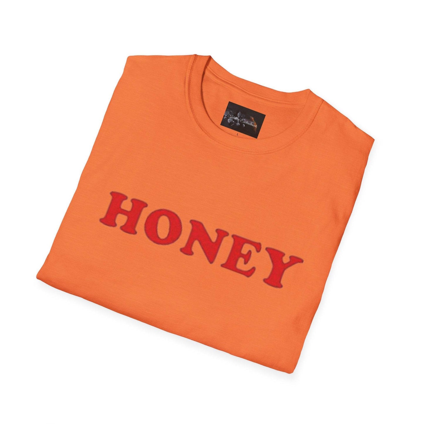 Honey Unisex Softstyle T-Shirt | Cute Gift, Casual Wear, Everyday Comfort, Spring Style, Sweet Gift for Her - IntuitiveEncBoutique