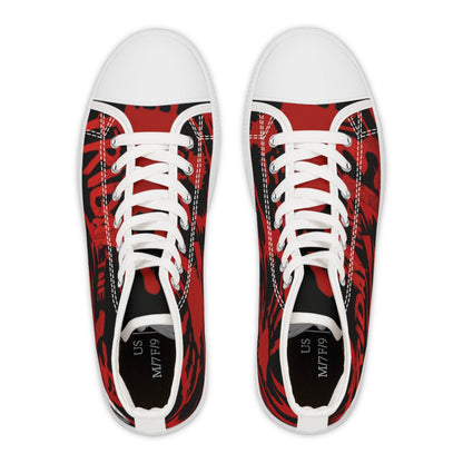 Horror Friday the 13th Sneakers, Scary Halloween Shoes, Creepy High Top Footwear, Gothic Fashion, Spooky Kicks - IntuitiveEncBoutique