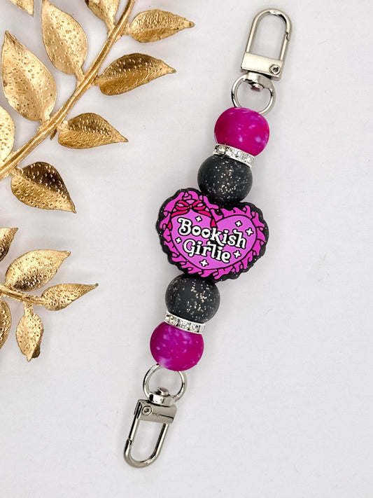 E-Reader Strap ~ Bookish Girlie ~ Interchangeable M&H - IntuitiveEncBoutique