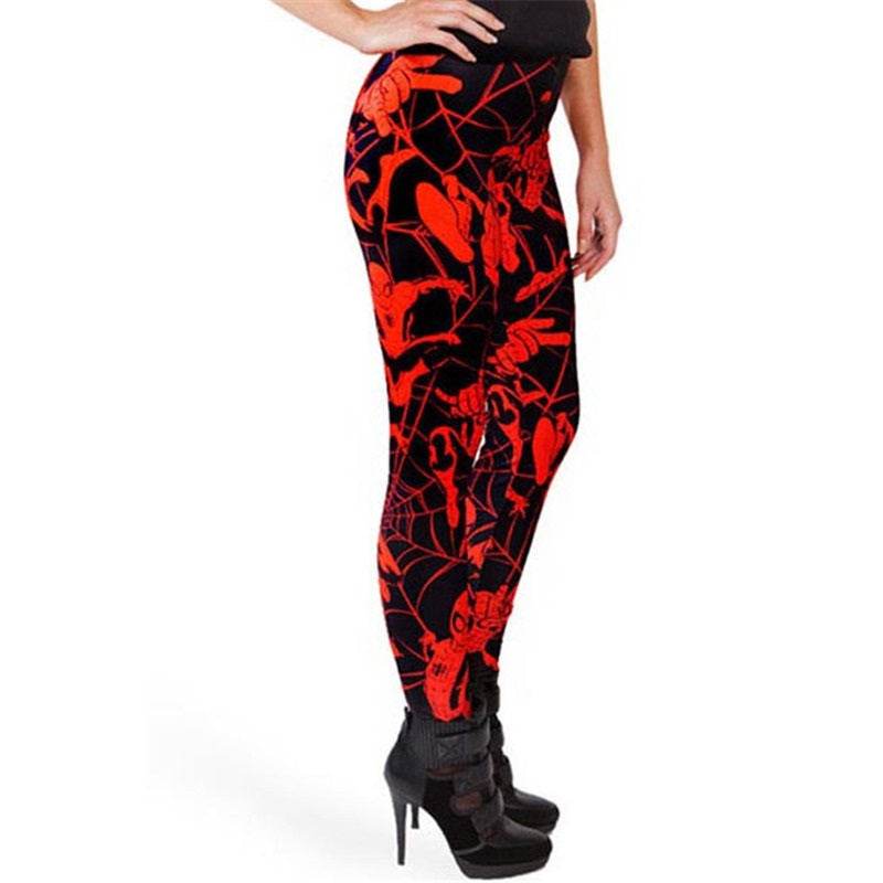 Women Leggings Digital Print Popular Spider-Man Sexy women pant - IntuitiveEncBoutique