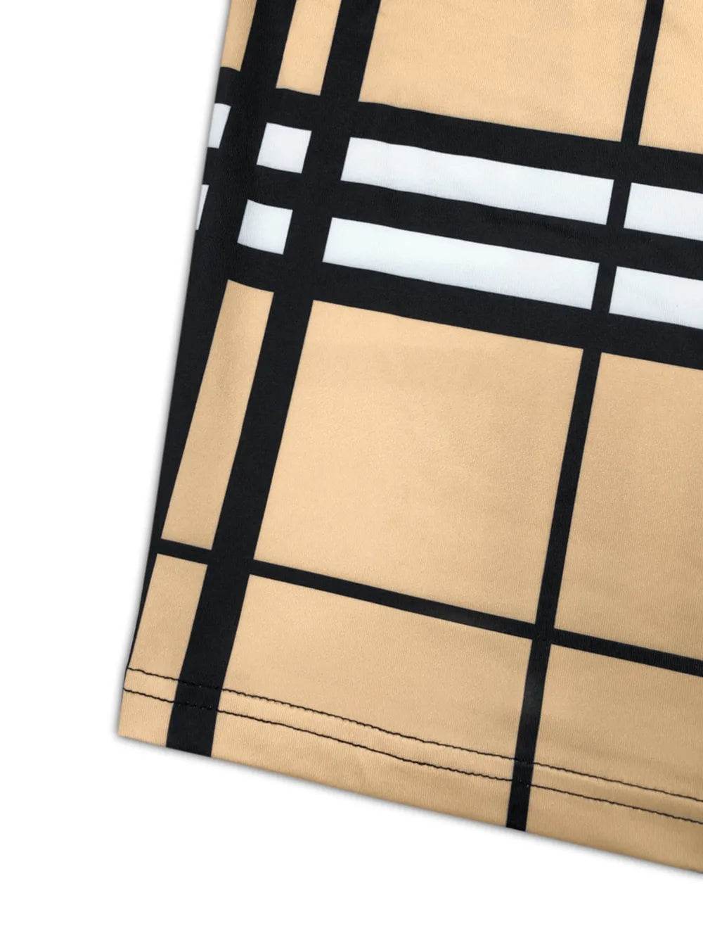 Plus Size Plaid V-Neck Long Sleeve Wrap Dress - IntuitiveEncBoutique