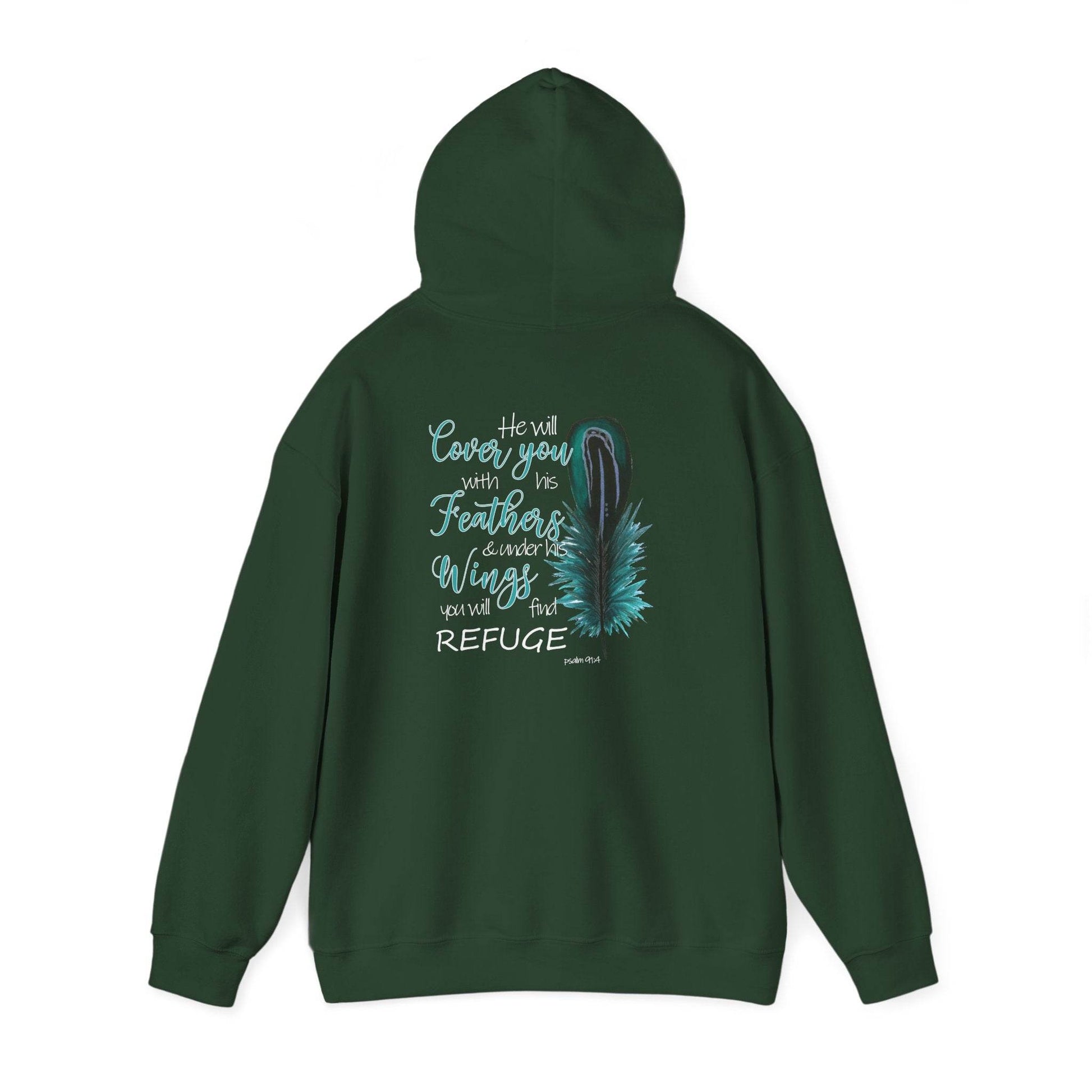 Inspirational Feather Wings Hoodie - IntuitiveEncBoutique