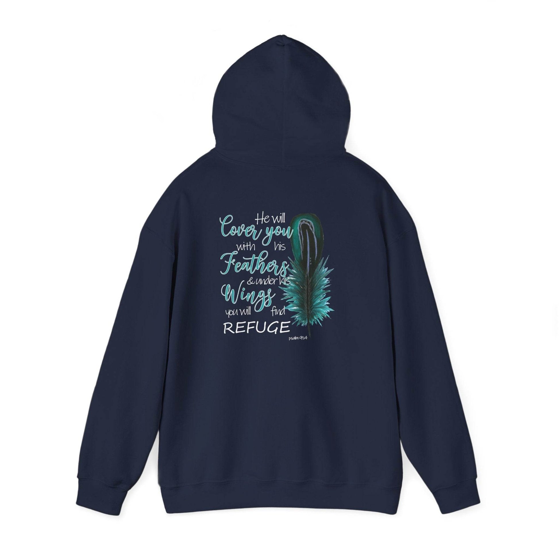Inspirational Feather Wings Hoodie - IntuitiveEncBoutique