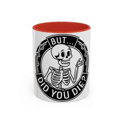 Skeleton Coffee Mug - Perfect for Halloween, Funny Gift for Friends, Gag Gift, Kitchen Decor, Humor Mug