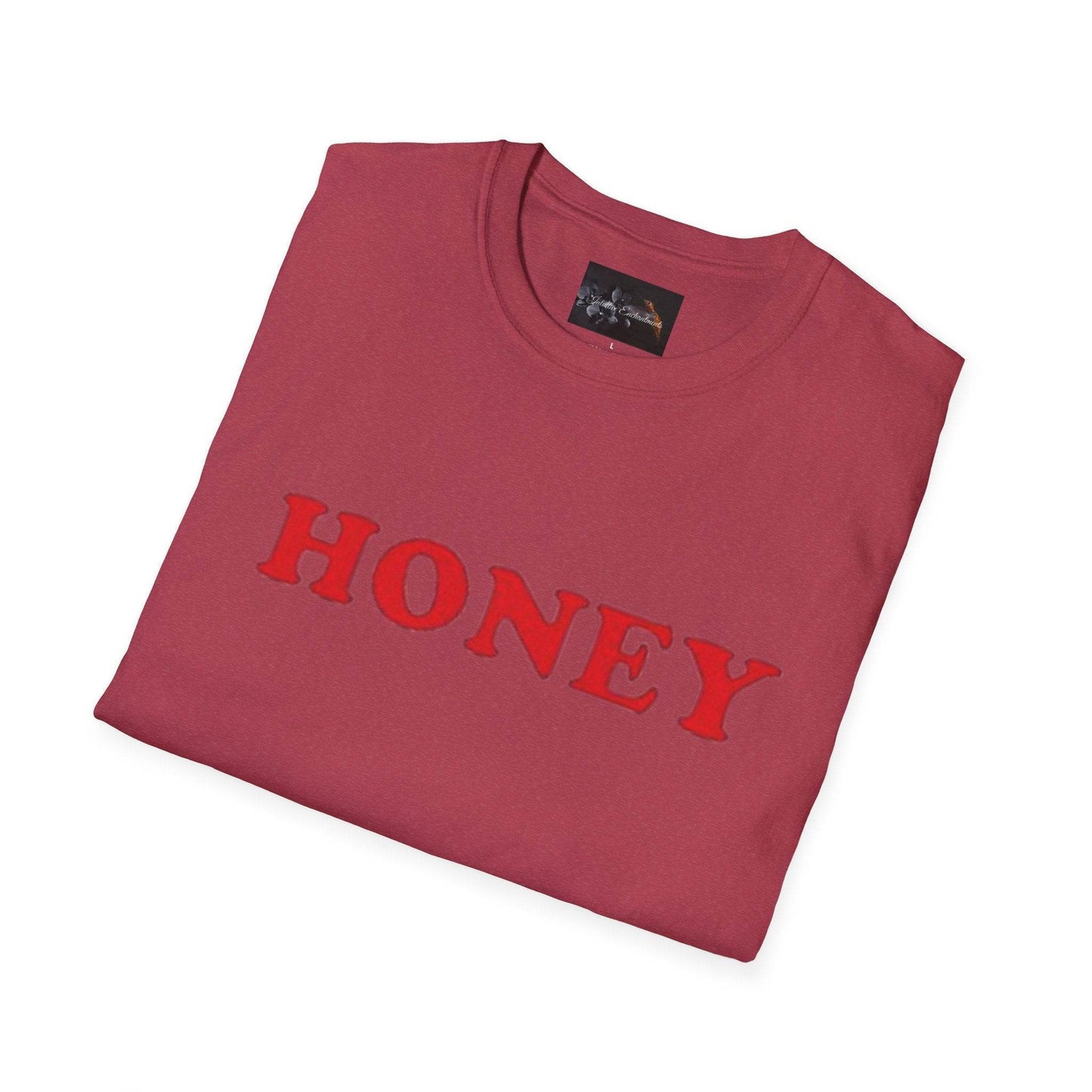 Honey Unisex Softstyle T-Shirt | Cute Gift, Casual Wear, Everyday Comfort, Spring Style, Sweet Gift for Her - IntuitiveEncBoutique