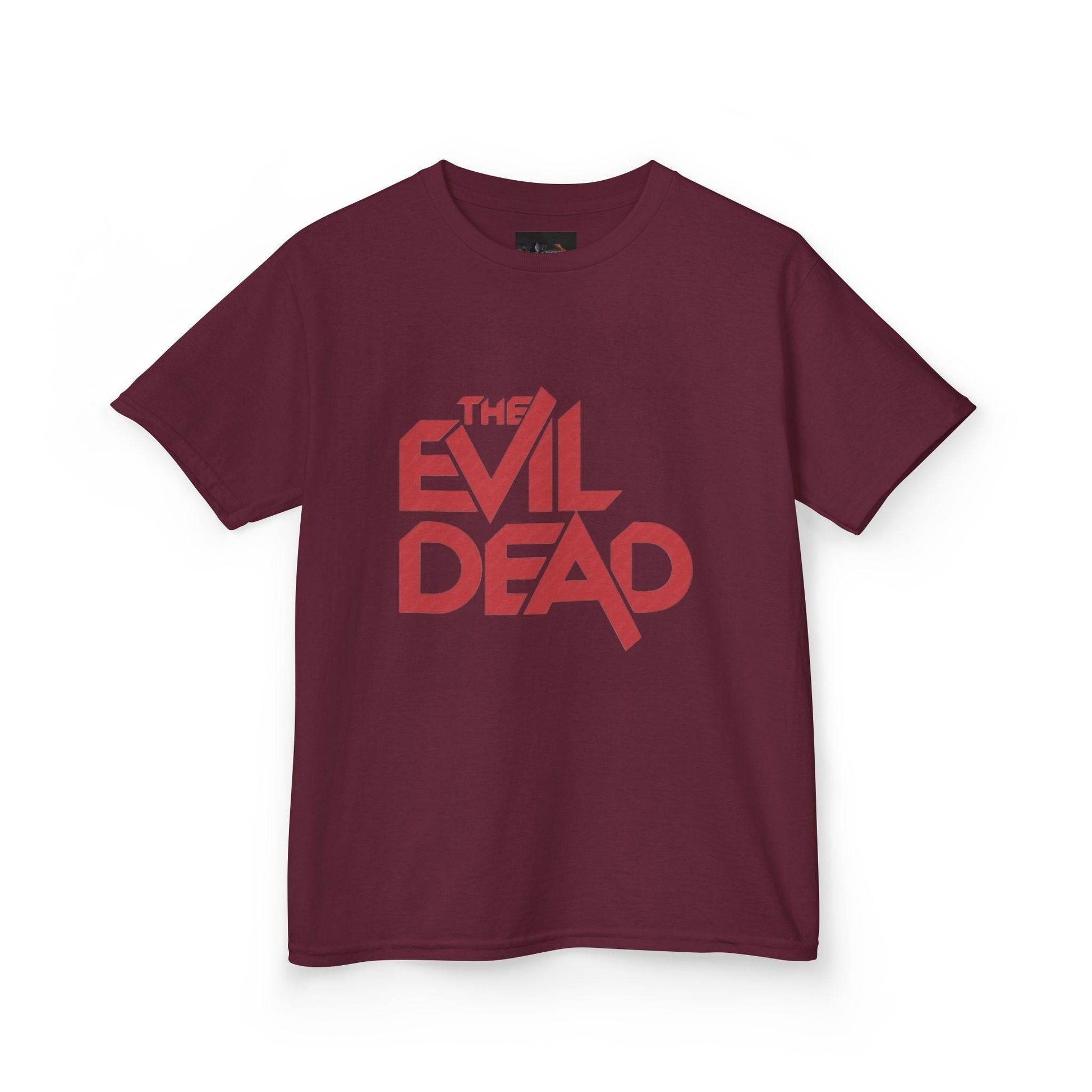 The Evil Dead Kids Tee - Horror T-Shirt, Halloween Costume, Movie Merchandise, Classic Graphic Tee, Gift for Young Fans - IntuitiveEncBoutique
