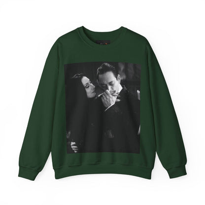 Couple Gothic Unisex Sweatshirt - Gomes & Morticia Design - IntuitiveEncBoutique