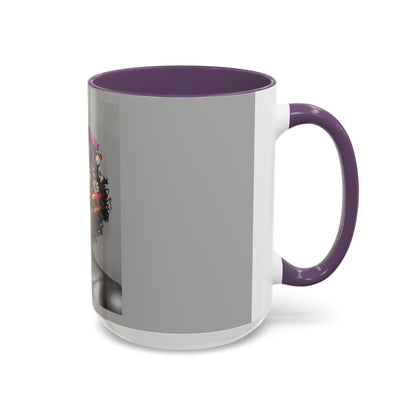 Floral Black Beauty Coffee Mug | Inspirational Drinkware for Coffee Lovers, Unique Gift for Her, Home Decor, Flower Lover's Mug