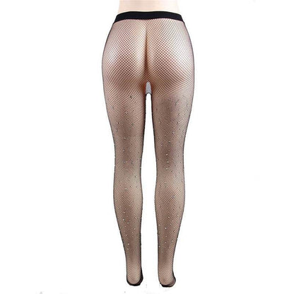 silk pantyhose with water diamond inlay and starry hot diamond adult silk stockings - IntuitiveEncBoutique