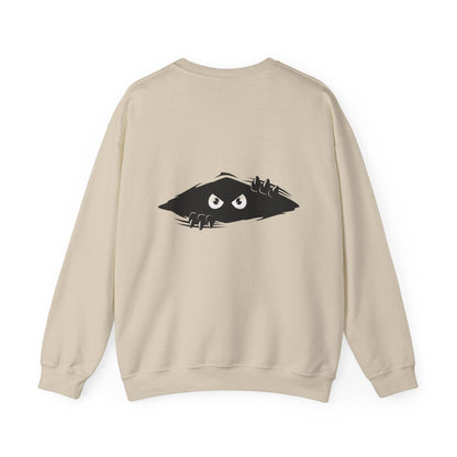Spooky Vibes Sweatshirt - Halloween Crewneck, Unisex Cozy Jumper, Fall Fashion, Ghosts & Ghouls, Casual Wear, Fun Gift - IntuitiveEncBoutique