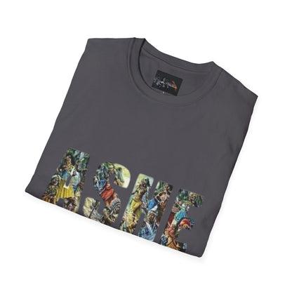 ASHE Graphic T-Shirt, Unisex Softstyle Tee, Vibrant Artistic Apparel, Gift for Nature Lovers, Casual Wear, Everyday Essentials