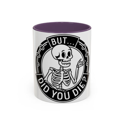Skeleton Coffee Mug - Perfect for Halloween, Funny Gift for Friends, Gag Gift, Kitchen Decor, Humor Mug