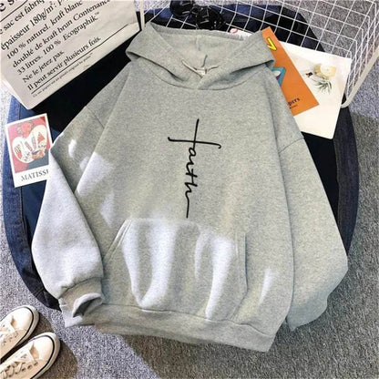 Spring New Pattern Printed Hooded Sweatshirt Unisex Long Sleeve Casual Jacket Fashion Versatile - IntuitiveEncBoutique