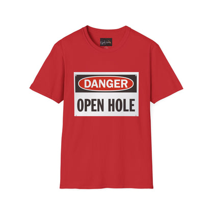 Funny Danger Open Hole T-Shirt