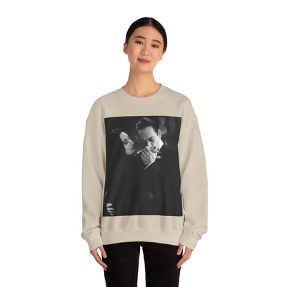 Couple Gothic Unisex Sweatshirt - Gomes & Morticia Design - IntuitiveEncBoutique