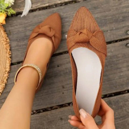 Point Toe Flats Slip-Ons - IntuitiveEncBoutique