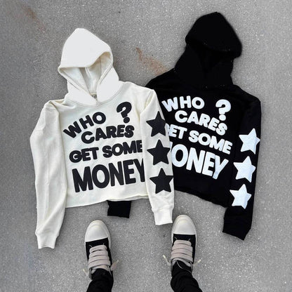 Retro loose men's and women's loose autumn/winter hoodie - IntuitiveEncBoutique