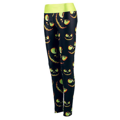 Women Leggings Harvest Halloween Sporting Leggings - IntuitiveEncBoutique