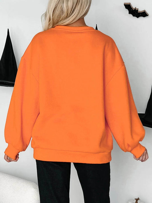Halloween Skeleton Pumpkin Sweatshirt - IntuitiveEncBoutique