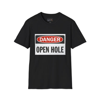 Funny Danger Open Hole T-Shirt