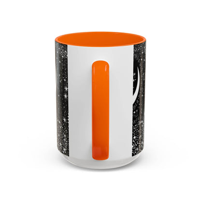 Star Moon Cup - Celestial Design Coffee Mug, 11oz Tea Cup, Astrology Lover Gift, Kitchen Decor, Celestial Kitchenware, Ceramic Beverage Mug - IntuitiveEncBoutique