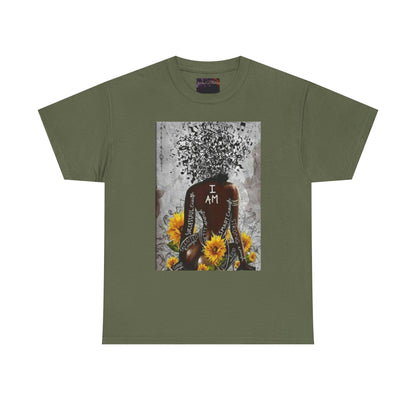 Sunflower Tee, Floral T-Shirt, Nature Lover Gift, Botanical Shirt, Garden Theme Top, Summer Fashion