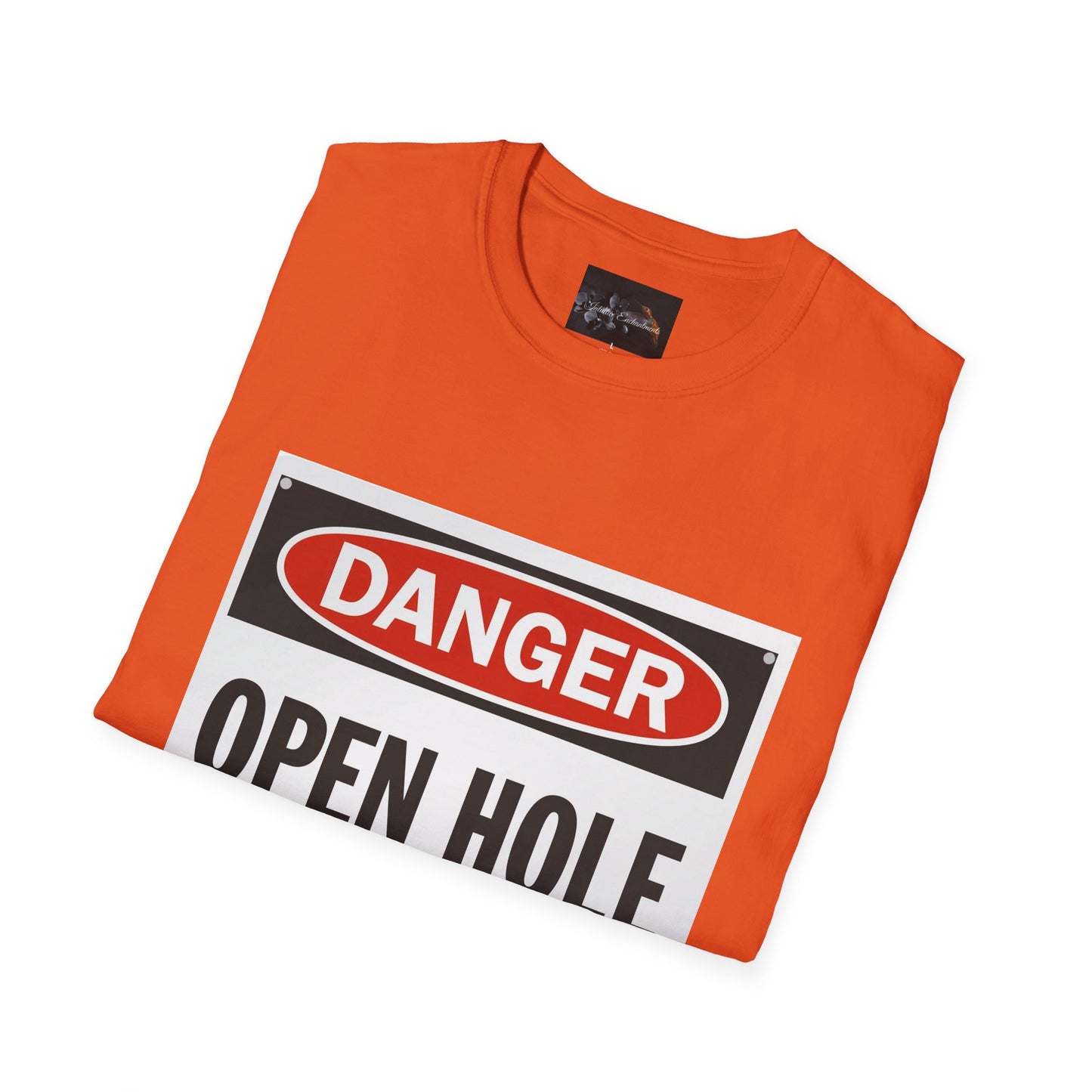 Funny Danger Open Hole T-Shirt