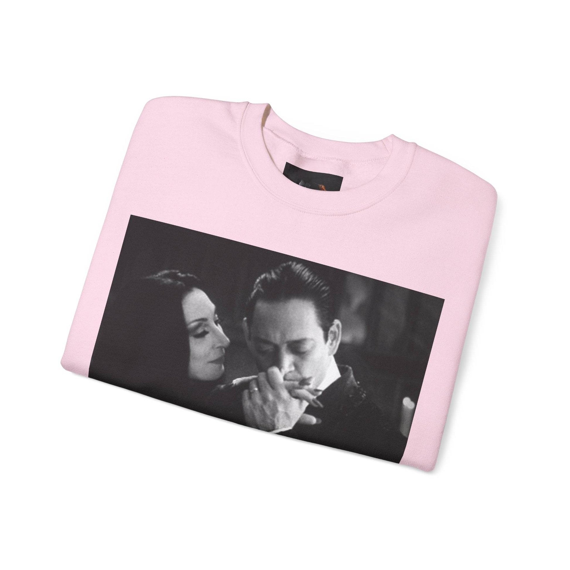 Couple Gothic Unisex Sweatshirt - Gomes & Morticia Design - IntuitiveEncBoutique