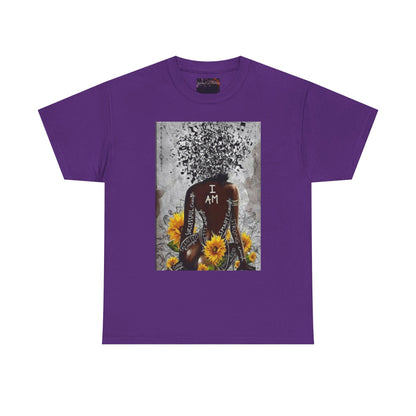 Sunflower Tee, Floral T-Shirt, Nature Lover Gift, Botanical Shirt, Garden Theme Top, Summer Fashion