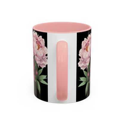 Floral Embrace Coffee Mug, Elegant Gift for Her, Unique Home Decor, Artistic Drinkware, Perfect for Birthdays, Mother's Day, Anniversaries