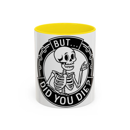 Skeleton Coffee Mug - Perfect for Halloween, Funny Gift for Friends, Gag Gift, Kitchen Decor, Humor Mug