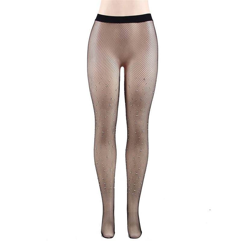 silk pantyhose with water diamond inlay and starry hot diamond adult silk stockings - IntuitiveEncBoutique