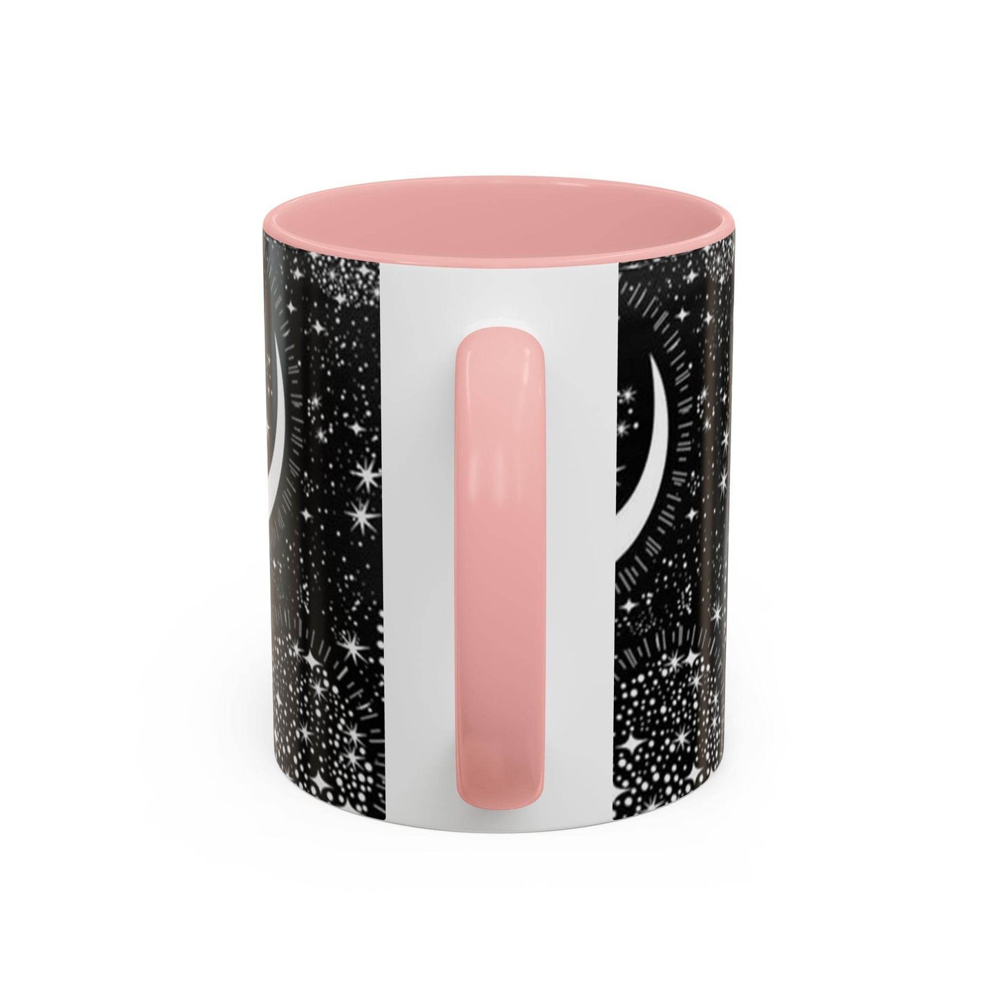 Star Moon Cup - Celestial Design Coffee Mug, 11oz Tea Cup, Astrology Lover Gift, Kitchen Decor, Celestial Kitchenware, Ceramic Beverage Mug - IntuitiveEncBoutique