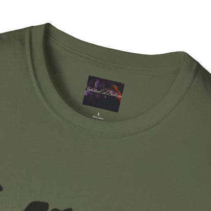 F-Caw-F Unisex Softstyle T-Shirt | Casual Wear, Bird Lover Gift, Trendy Fashion, Outdoor Adventure Tee, Eco-Friendly Apparel