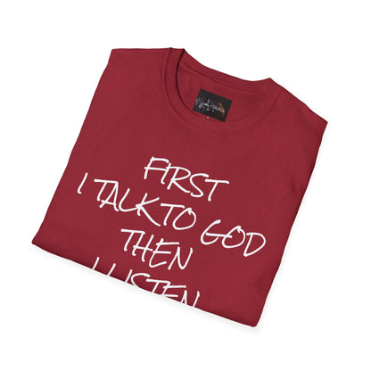 Trap Music & Faith TShirt, Cool Casual Wear, Unique Gift for Music Lovers, Spirituality Apparel, Graphic Tee for Celebrations