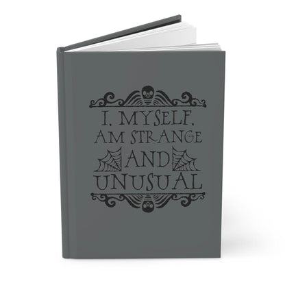Unique Hardcover Journal for Creatives - Gothic Lifestyle Notebooks, Gifts for Writers, Halloween Journals, Dark Aesthetic Decor - IntuitiveEncBoutique