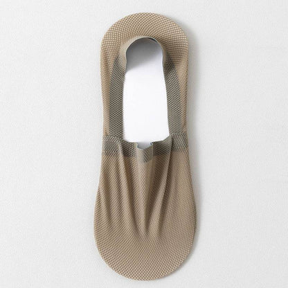 thin breathable mesh boat socks short socks shallow mouth ice silk invisible socks ﻿ - IntuitiveEncBoutique