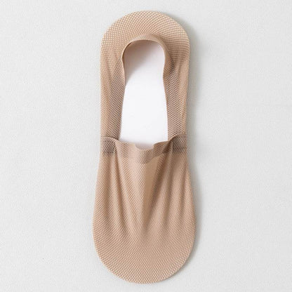 thin breathable mesh boat socks short socks shallow mouth ice silk invisible socks ﻿ - IntuitiveEncBoutique
