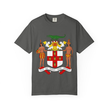 Jamaican Coat of Arms T-shirt - IntuitiveEncBoutique