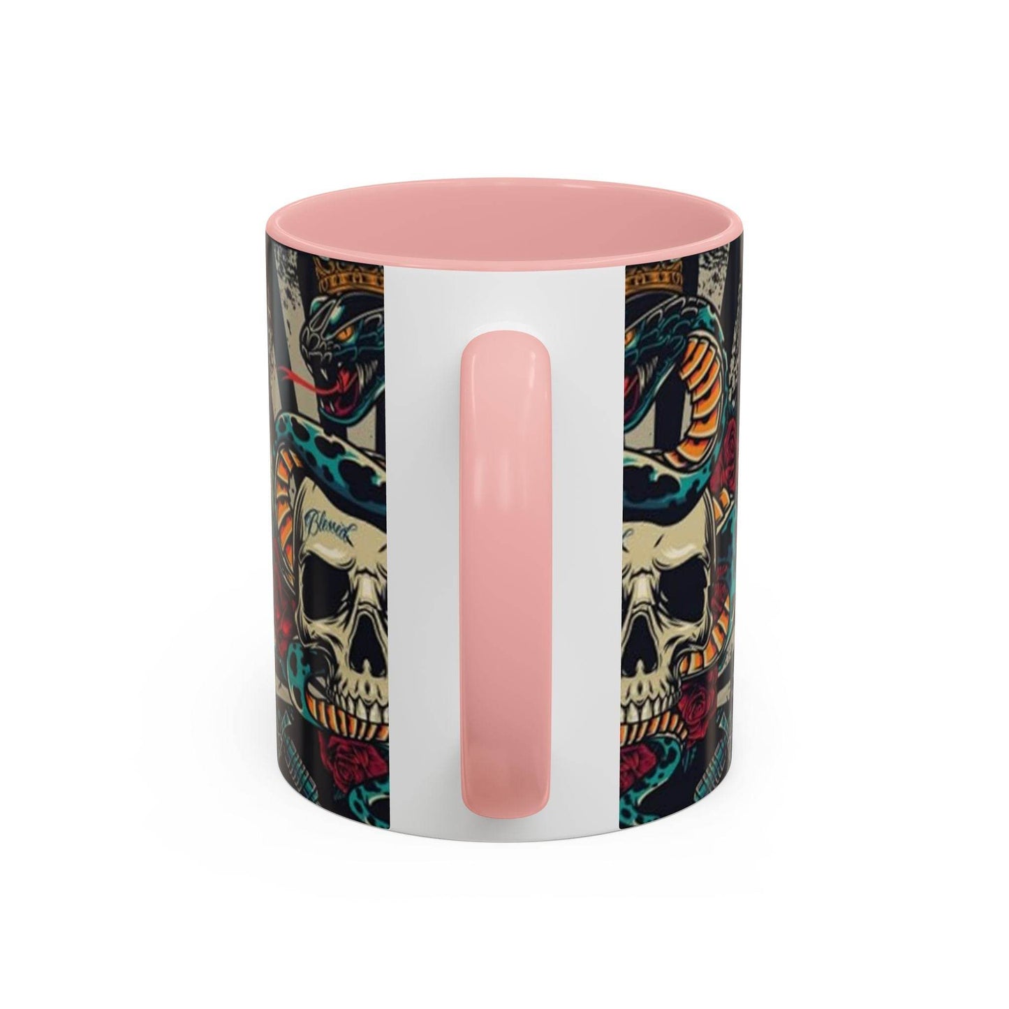 Edgy Skull & Snake Coffee Mug - IntuitiveEncBoutique