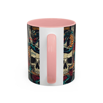 Edgy Skull & Snake Coffee Mug - IntuitiveEncBoutique