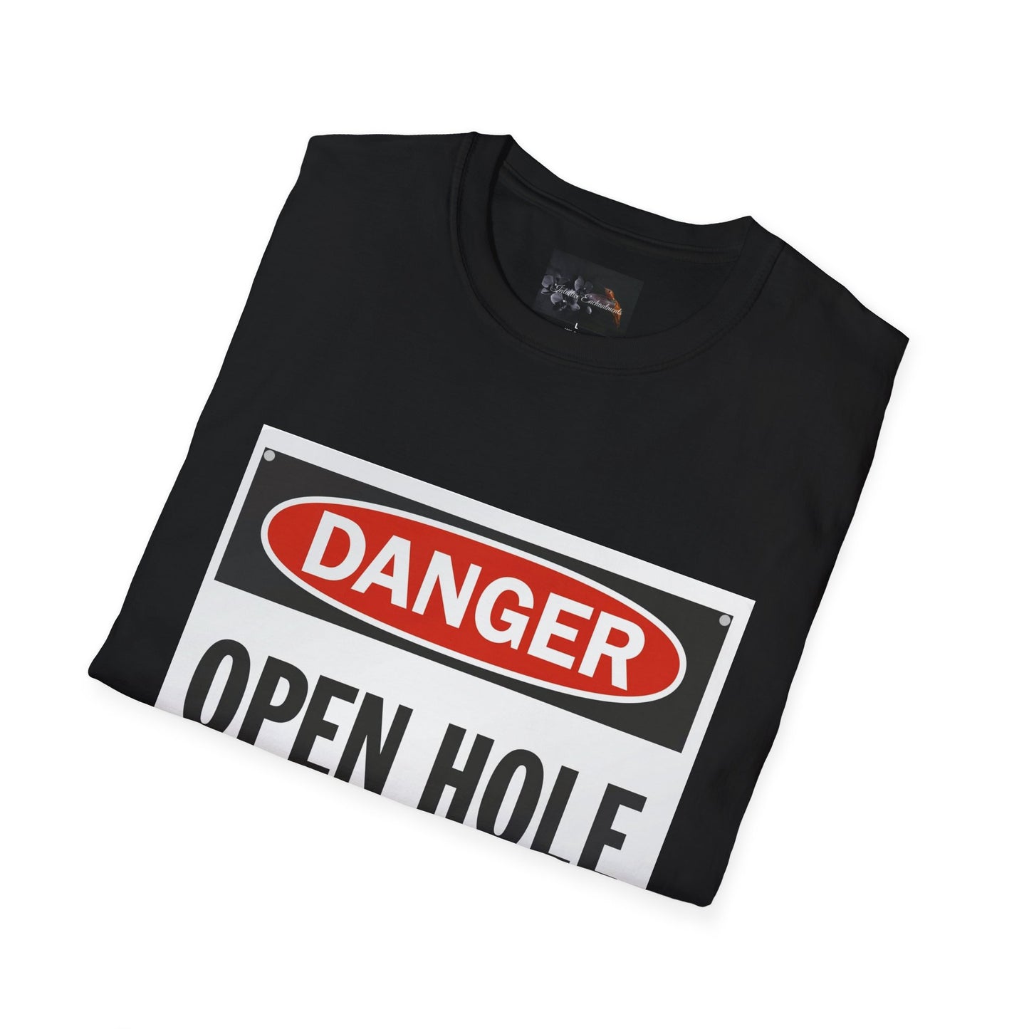 Funny Danger Open Hole T-Shirt