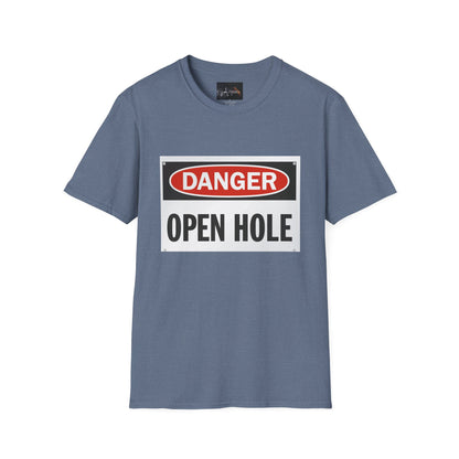 Funny Danger Open Hole T-Shirt