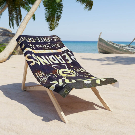 Psychic Readings Beach Towel, Boho Towel, Summer Vibes, Gift for Mystics, Beach Accessories, Pool Day Must-Have - IntuitiveEncBoutique