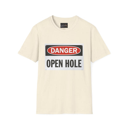 Funny Danger Open Hole T-Shirt