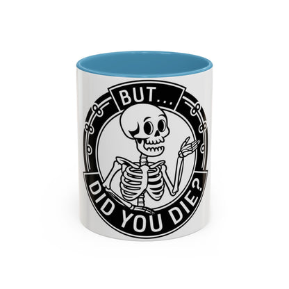Skeleton Coffee Mug - Perfect for Halloween, Funny Gift for Friends, Gag Gift, Kitchen Decor, Humor Mug