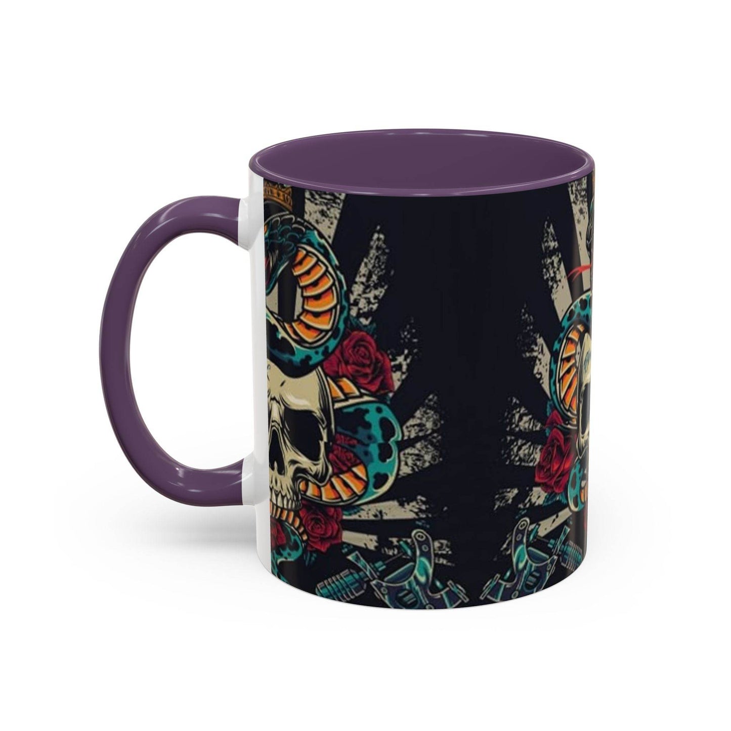 Edgy Skull & Snake Coffee Mug - IntuitiveEncBoutique