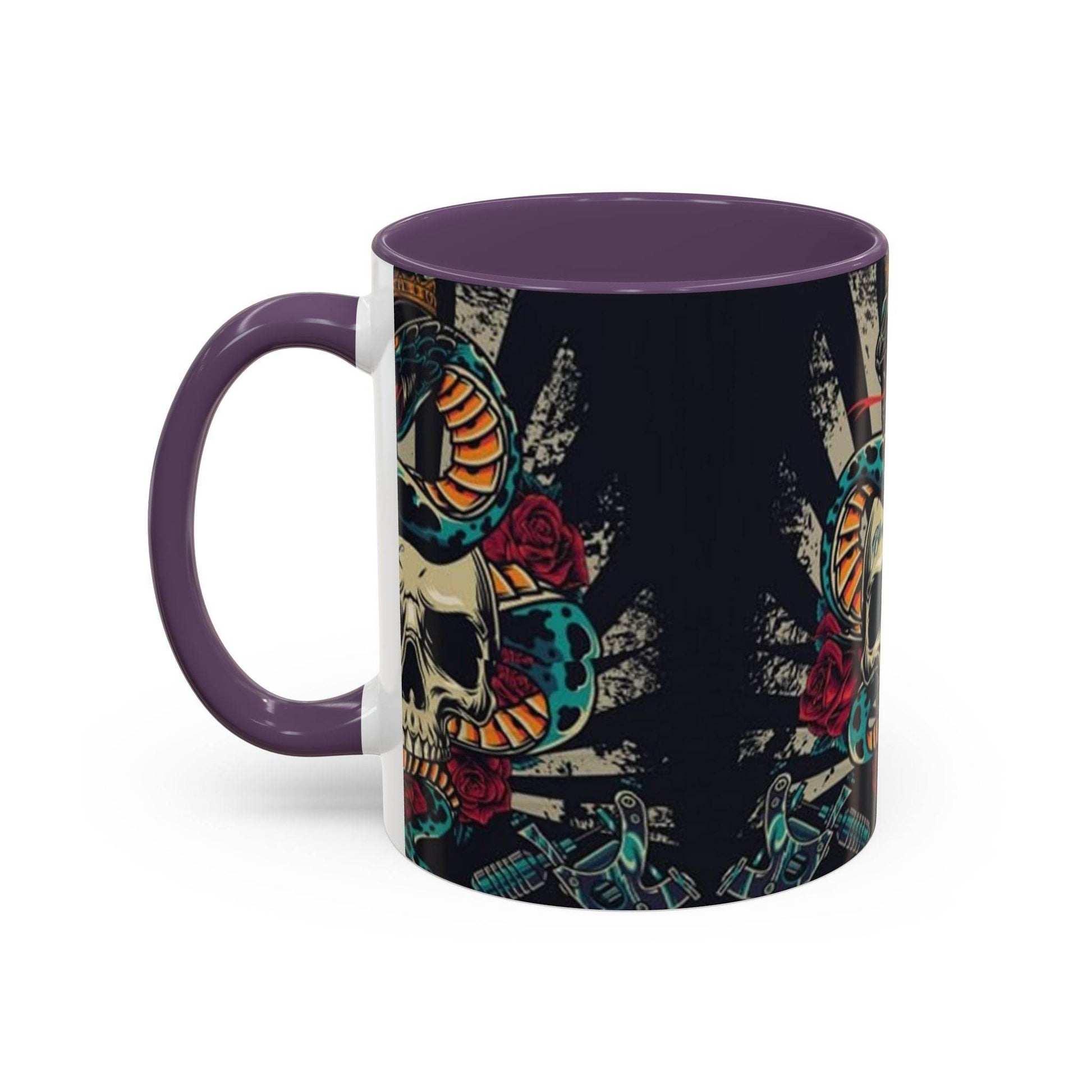 Edgy Skull & Snake Coffee Mug - IntuitiveEncBoutique